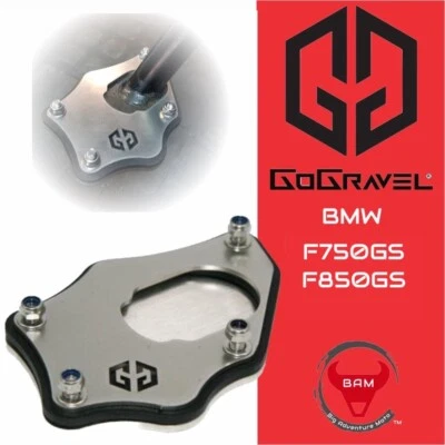 BMW F750GS & F850GS kick side stand foot spreader by GoGravel - Image 1 of 3