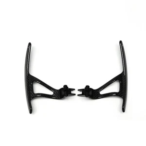 Carbon Fiber Steering Wheel Paddle Shifters For Nissan GTR R35 Nismo 2008-2016 - Picture 1 of 8