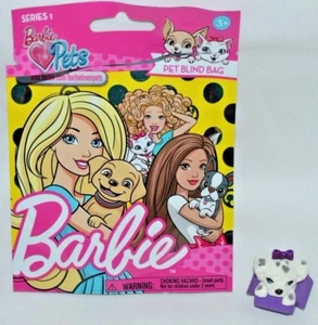 NUEVO-2016-SERIE 1 BOLSA CIEGA BARBIE PET DALMATION: ¡CACHORRO EN UNA CAJA PÚRPURA! TAN LINDO - Imagen 1 de 7