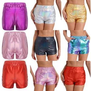 Women Bottoms Disco Hot Pants Party Shorts Workout Boyshorts Clubwear Costume - Picture 1 of 74