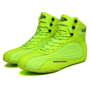 Mens Light Wrestling Shoes Breathable Mesh Boxing Sneakers Training Boxing Shoes - Picture 1 of 28