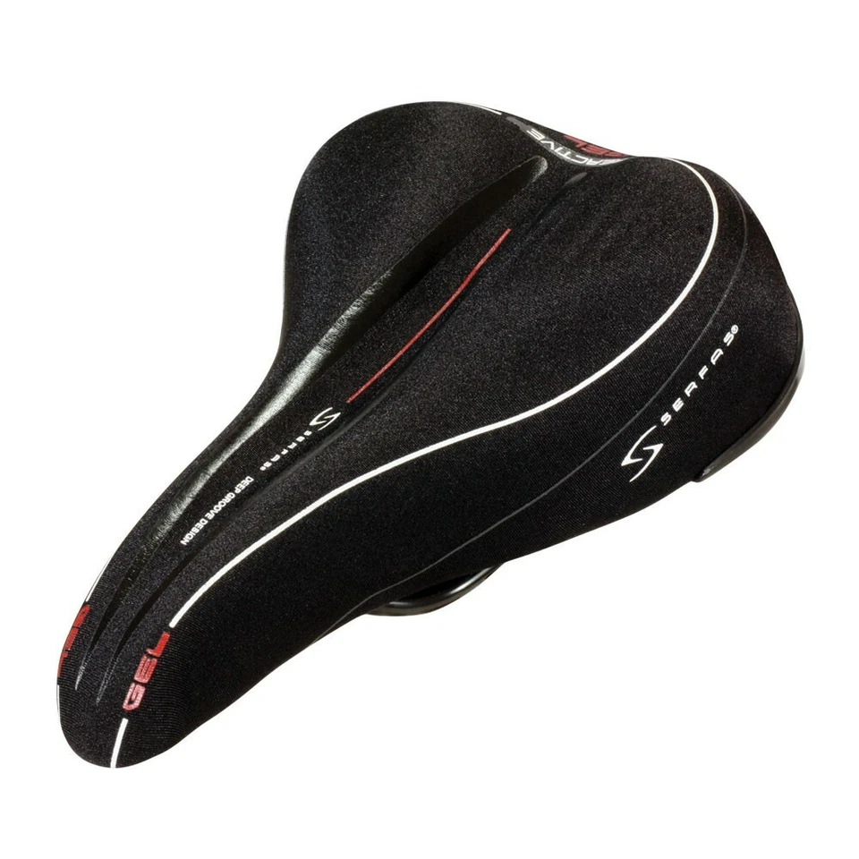 Serfas Men's Reactive Gel Comfort Bicycle Saddle  - Image 1 of 3