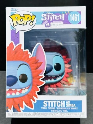 Funko Pop! #1461 Disney Stitch in Costume as Simba Vinyl Figure NWT - Image 1 of 4