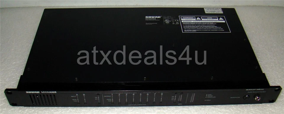 Shure MXWANI8 Microflex Wireless Audio Network Interface - Image 1 of 4