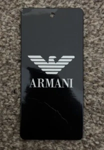 ARMANI CLOTHING TAG LABEL - Picture 1 of 2