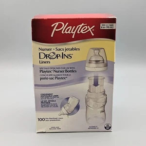 Playtex Baby Nurser Pre-Sterilized Disposable Bottle Liners 4oz 99-Count - Picture 1 of 5