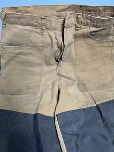Vintage Ranger Canvas Brush Jagdhose Made In USA. Gr. Medium - Bild 1 von 10