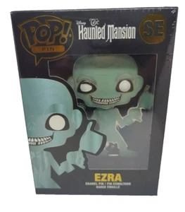 Funko POP! PIN The Haunted Mansion EZRA DISNEY Enamel Pin Glows In Dark NEW - Picture 1 of 2