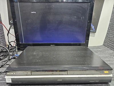 J1586 Sony RDR-HXD790 120GB HDD DVD Recorder HDMI Working But Won't Read Dvds  - Image 1 of 4