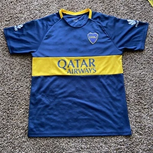 Argentina Professional Sports Club Qatar Airways CABJ Soccer Jersey XL - Picture 1 of 8