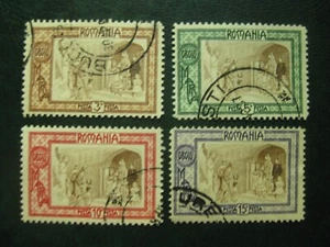 Rumänien Mi.-Nr. 208-211 kpl. gest. (-eg) - Bild 1 von 1