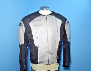 JOE ROCKET MOTORCYCLE JACKET LARGE WITH INSERTS WHITE/BLACK RACING MOTO - Bild 1 von 5
