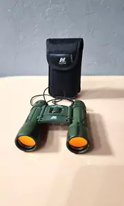 Vintage Focal 10x25 Binoculars 96Mft/1000 Yards w/Case Made in Japan - Picture 1 of 9