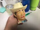 1950's Preowned Roy Rogers Hard Plastic Cup 'King of Cowboys' Made in USA