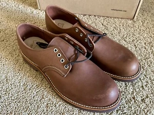 Size 10 - Red Wing 8058 Foreman Oxford Amber Harness USA Discontinued 1sts NWB - Picture 1 of 8