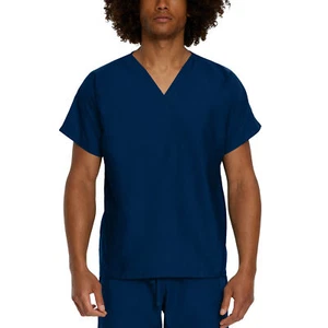 Landau Scrub Zone Unisex V-Neck Scrub Top - LT102 FREE SHIPPING! - Picture 1 of 3