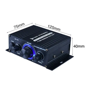 Amplifier Home Theater 400W Professional Mini Amplifier No Bluetooth-compatible - Picture 1 of 5