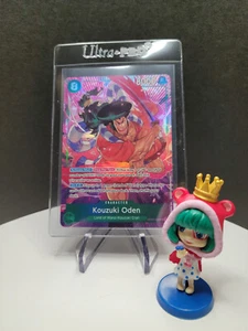 ONE PIECE Card Game Kouzuki Oden OP02-030 Alt Art  SR Paramount War English NM/M - Picture 1 of 1