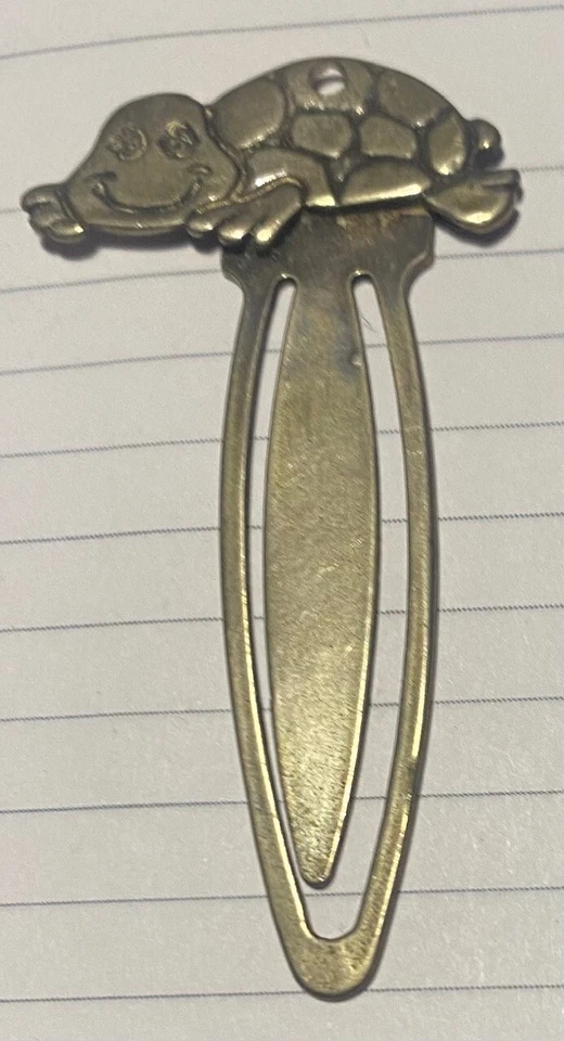 SEGNA LIBRO IN ARGENTO 925 MASSICCIO USATA 6 GRAMMI - Immagine 1 di 1