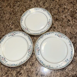 Lenox Spring Vista Fine China USA (3) 6 1/2" Bread & Butter Plates Excellent - Picture 1 of 6