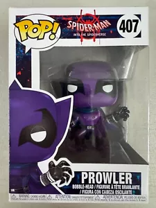 Prowler 407 ~ Marvel : Spider-Man - Into the Spider-Verse ~ Funko Pop Vinyl +P/P - Picture 1 of 6