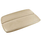 2X Leather Console Lid Armrest Cover For Acura RL 2005-2010 Trim Beige Tan