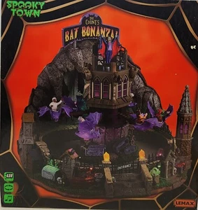 LEMAX SPOOKY TOWN The Count'S Bat Bonanza, with 4.5V Adaptor 24933 - Picture 1 of 5