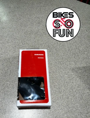 (NUEVO) Cubiertas para capó de palanca de cambios SRAM (Negro) Foto 1 de 3