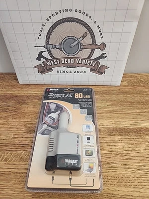 NEW Wagan Tech Smart AC Inverter 80 USB 12V / 110V DC Power Inverter - Image 1 of 3