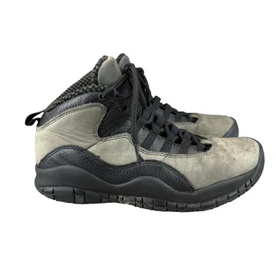 ✅Nike Air Jordan 10 Retro Shadow 2018 para hombre 7 310805-002 cuero sombra oscura✅SUELA Foto 1 de 4