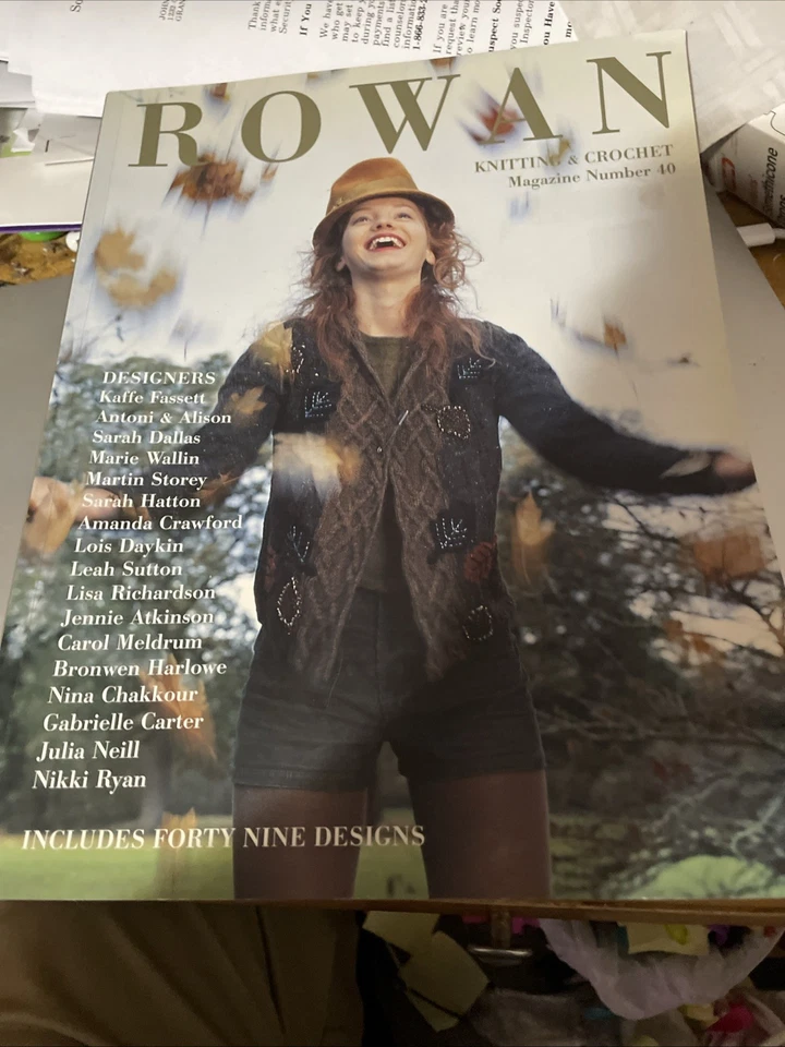 Revista de ganchillo para tejer Rowan Foto 1 de 1