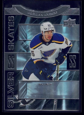 2023-24 Upper Deck Extended #SS-29 Jordan Kyrou Silver Skates St. Louis Blues - Image 1 of 2