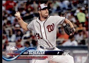 2018 Topps Update #US214 Max Scherzer - Picture 1 of 2