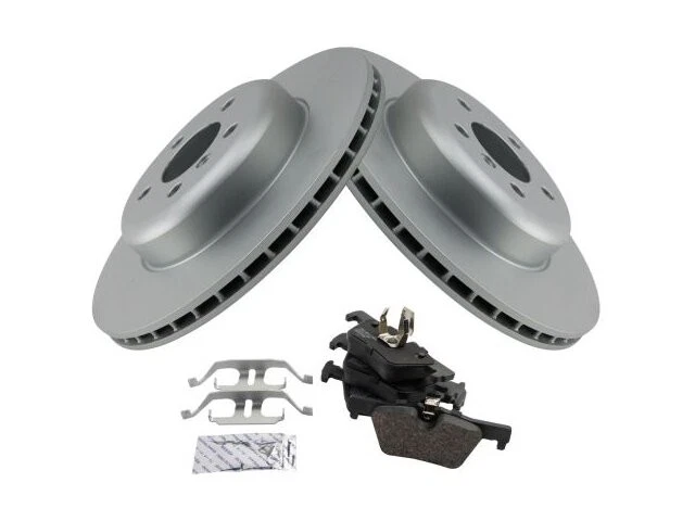 Kit de pastillas de freno trasero y rotor TRQ 96RY14C para BMW 328i 2013-2015 2,0 L 4 cilindros Foto 1 de 1