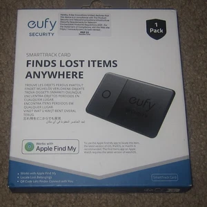 NEW - Eufy Security - Smarttrack Card (confezione da 1) funziona con Apple Trova il mio - Foto 1 di 2
