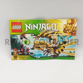 Lego Vintage Instructions Instructions Set 70503 - Ninjago The Golden Dragon