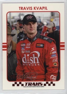 2007 Press Pass Traks NASCAR Craftsman Truck Series Red /10 Travis Kvapil #R53 - Image 1 of 2
