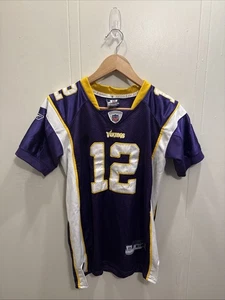 Minnesota Vikings Percy Harvin #12 NFL Reebok Football Jersey Youth Size Xl - Picture 1 of 6