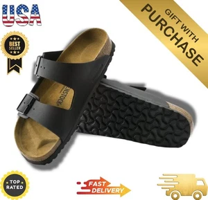 Birkenstock Arizona Soft Footbed Sandals Suede Unisex EU 42 US 9 Men / 10.5 Wome - Picture 1 of 16