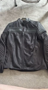 ladies Triumph Bikers Jacket, Brand-New Xl With Hanger And Bag - Picture 1 of 5