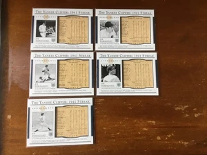2003 Upper Deck Play Ball Joe Dimaggio Streak-5 verschiedene - Bild 1 von 1