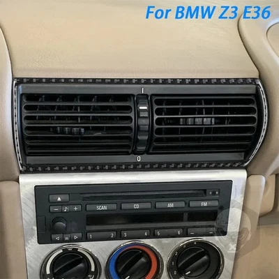 Tira de ajuste del panel de salida de aire acondicionado central para tablero de instrumentos BMW Z3 E36 1998-02 Foto 1 de 4