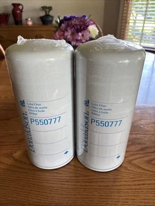 New Genuine Donaldson P550777 Lube Filter, Spin-on 2 Pack - Picture 1 of 4