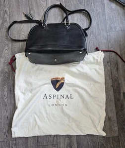 Aspinal of London Hepburn Tasche in schwarz mit Staubbeutel  - Bild 1 von 19