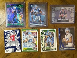 Drake Maye Lot Of 7 RC 2024-25 Patriots Tar Heels ➡️ See Below 🔥MINT🔥 - Picture 1 of 8