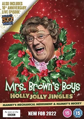 Mrs Brown's Boys: Holly Jolly Jingles [DVD] [2022] [DVD] [2022] - DVD  KBLN The - Image 1 of 2