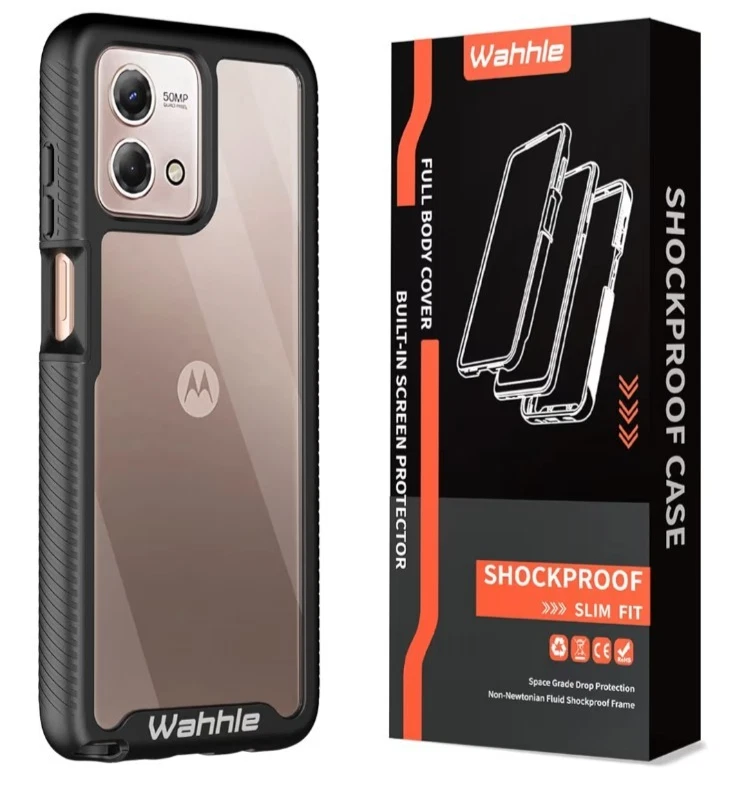 Funda magnética con soporte de anillo de metal + vidrio templado para Motorola Moto G Stylus 5G 2023 Foto 1 de 1