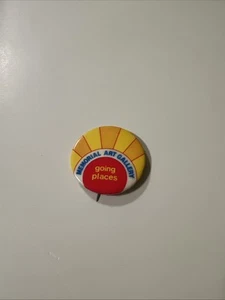 Rochester NY Memorial Art Gallery Going Places  Button Pin - Picture 1 of 2