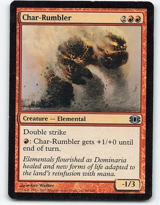 Char-Rumbler #96, Future Sight, Magic the Gathering card - Image 1 of 2