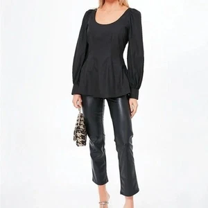 tuckernuck Black Dianne Top - Picture 1 of 4